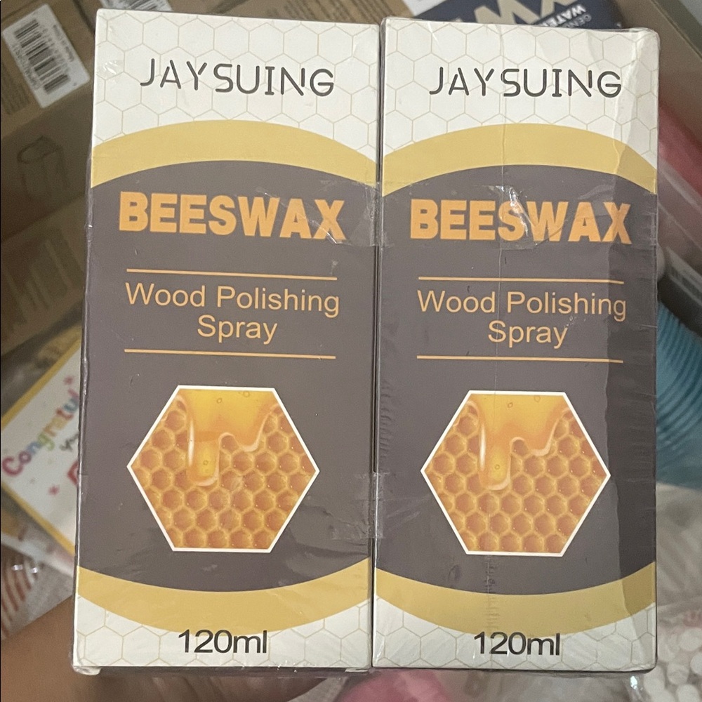 Beeswax Wood Polishing Spray - Gold